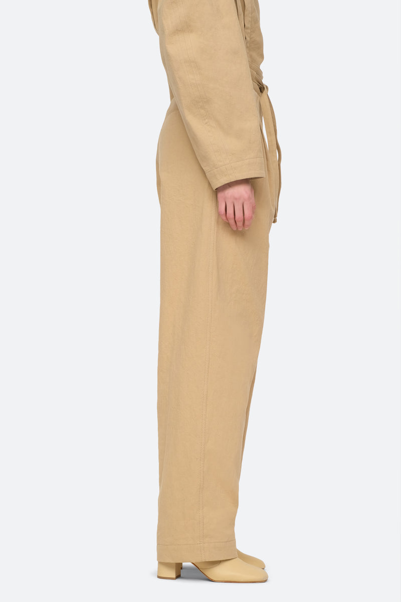 sand-therese pants-side view - 9