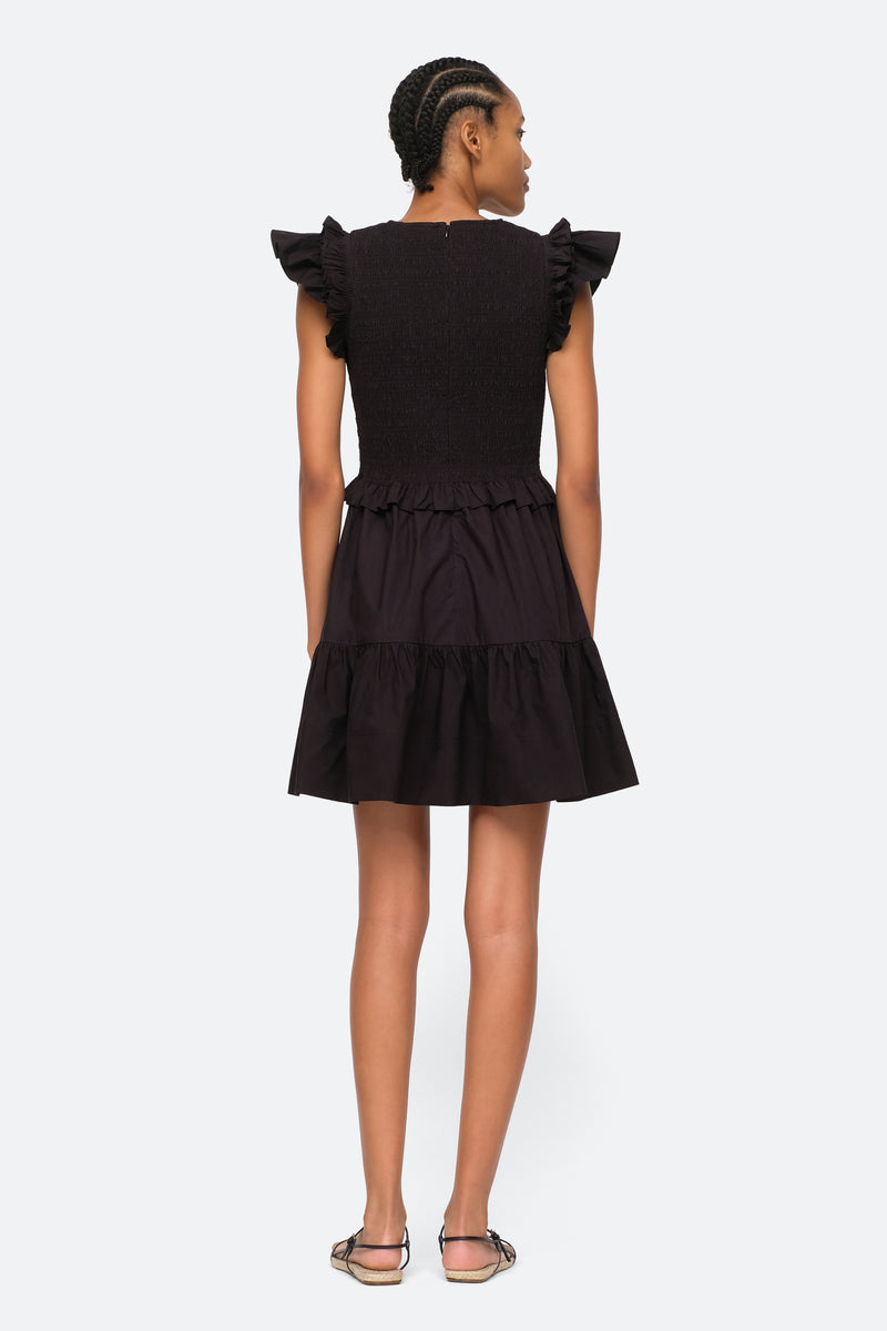 black-phoebe dress-back view - 2